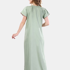Be You Round Neck Maxi Nightdress