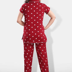 Be You Women Graphic Printed Night suit