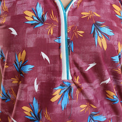 Be You Printed Satin Maxi Nightdress