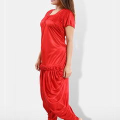 Be You Square Neck Satin Night suit