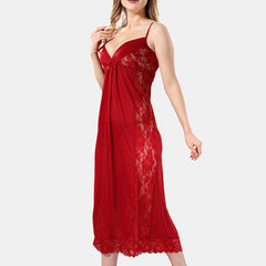Be You Self Design Shoulder Straps Net Baby Doll With Briefs