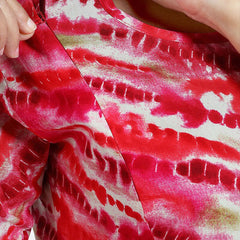 Be You Abstract Printed Bell Sleeves Maternity Fit and Flare Dress