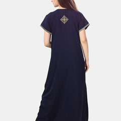 Be You Floral Embroidered Maxi Nightdress