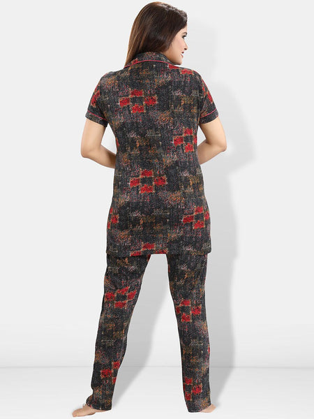Be You Printed Shirt & Pyjama