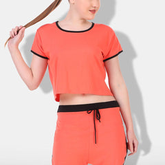 Be You Solid Cotton Blend Night suit