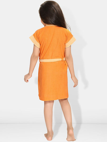 Be You Kids Terry Cotton Water Absorbent Bath Robe With Belt