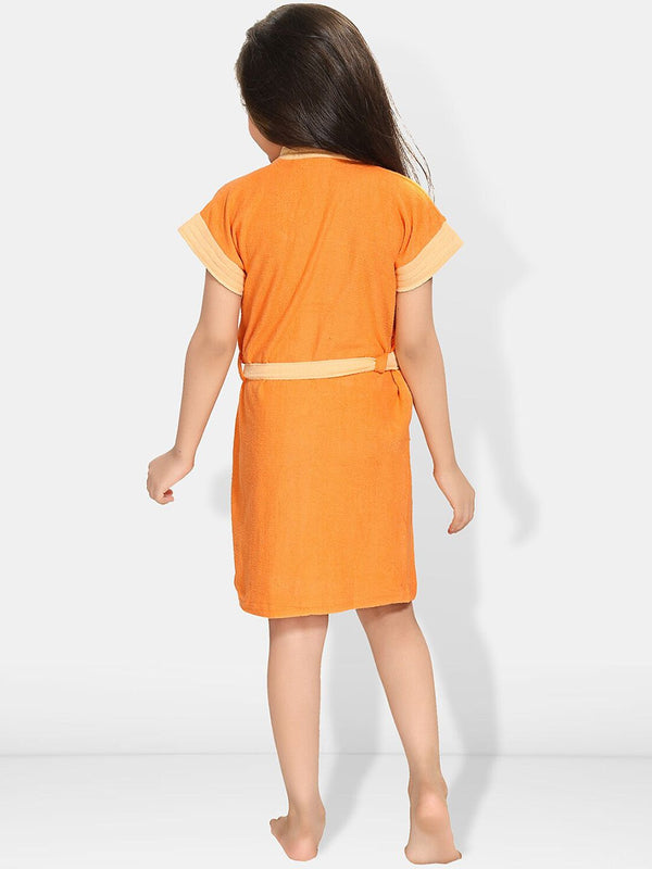 Be You Kids Terry Cotton Water Absorbent Bath Robe With Belt