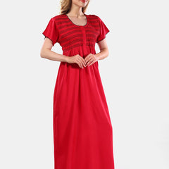 Be You Round Neck Maxi Nightdress