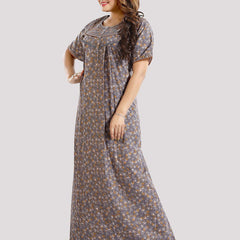 Be You Floral Printed Maxi Nightdress