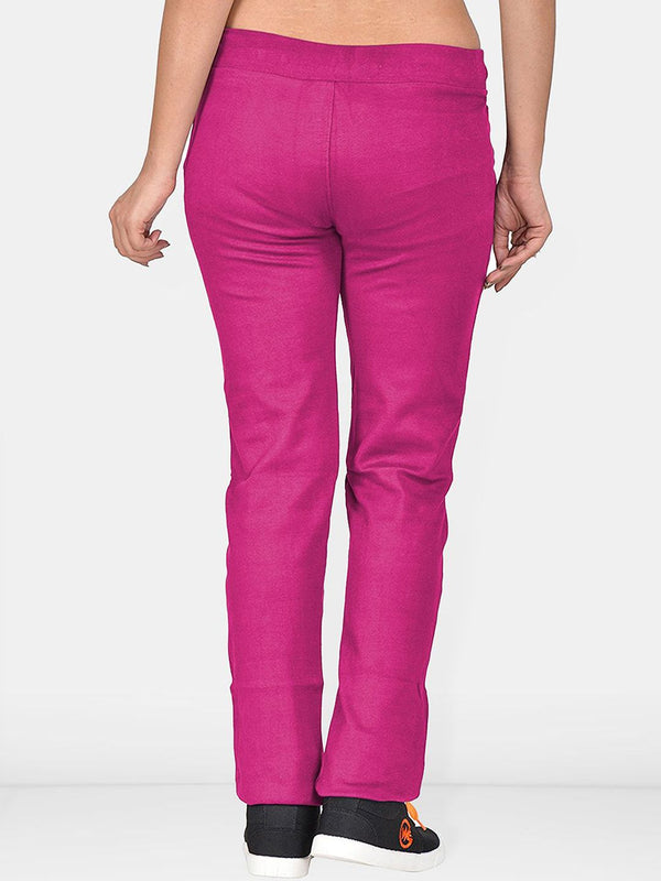 Be You Women Cotton Relaxed-Fit Track Pants