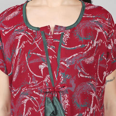 Be You Printed Maxi Nightdress