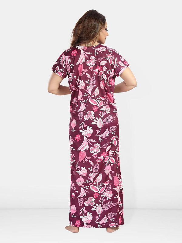 Be You Printed Maxi Nightdress