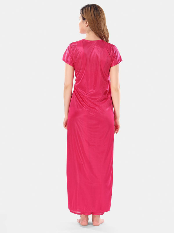 Be You Satin Maxi Nightdress With Robe