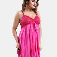 Be You Satin Wrap Nightdress With Robe