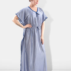 Be You V-Neck Satin Maxi Kaftan Nightdress