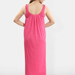 Be You Sleeveless Cotton Midi Nightdress