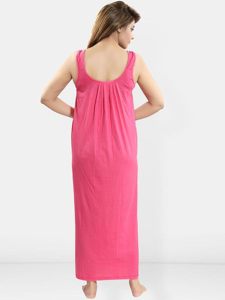 Be You Sleeveless Cotton Midi Nightdress
