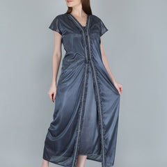 Be You Grey Maxi Nightdress