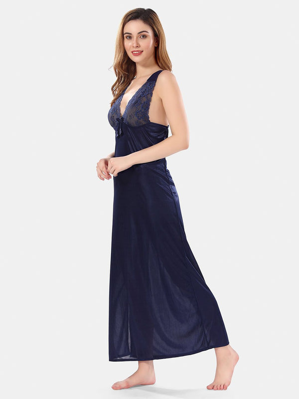 Be You Satin Maxi Nightdress With Robe