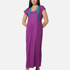 Be You Purple Maxi Nightdress