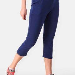 Be You Cotton Solid Three Fourth -Length Tights