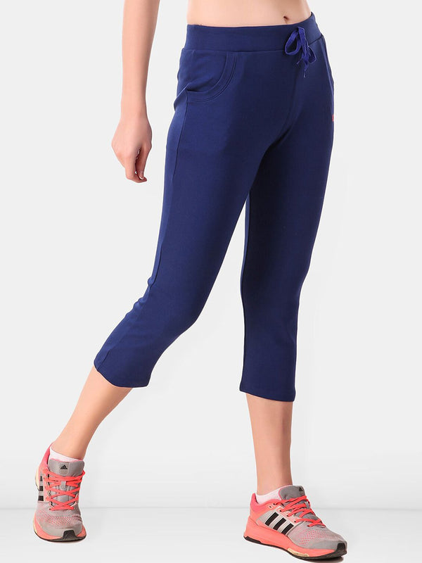 Be You Cotton Solid Three Fourth -Length Tights
