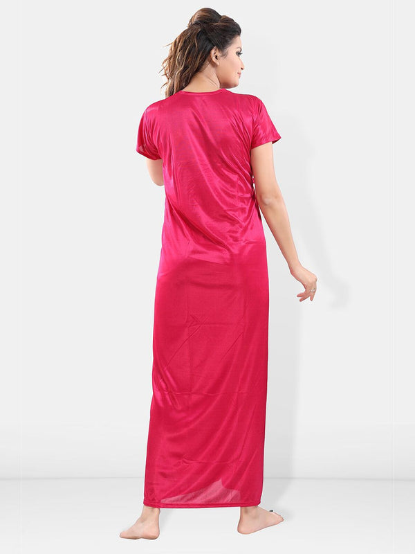 Be You Satin Maxi Nightdress With Robe