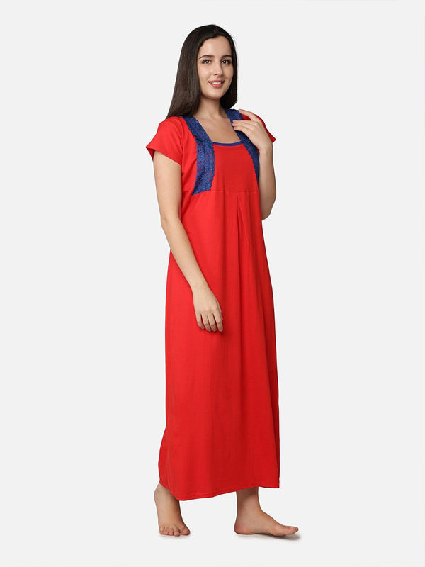 Be You Red Maxi Nightdress