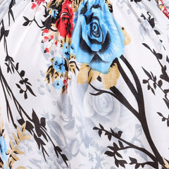 Be You Floral Printed Satin Maxi Nightdress