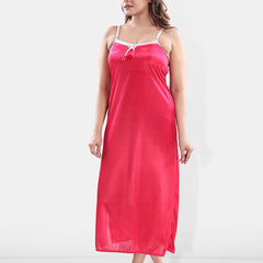 Be You Shoulder Straps Satin Maxi Nightdress with Robe