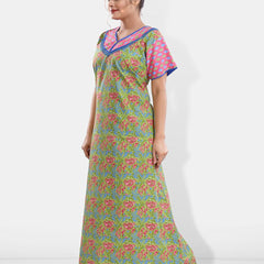 Be You Floral Printed Maxi Nightdress