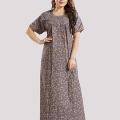 Be You Floral Printed Maxi Nightdress