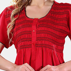 Be You Round Neck Maxi Nightdress