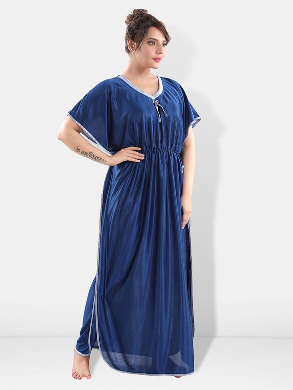 Be You Satin Maxi Kaftan Nightdress