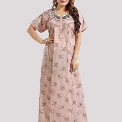 Be You Floral Printed Maxi Nightdress