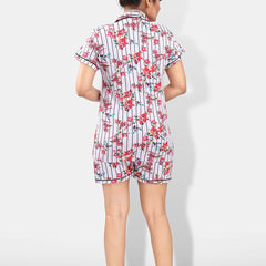 Be You Pack Of 2 Floral Printed Night Suit