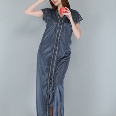 Be You Grey Maxi Nightdress