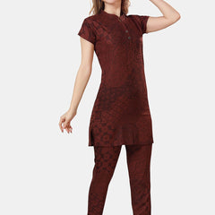 Be You Ethnic Motifs Printed Night Suit