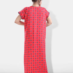 Be You Geometric Printed Maxi Nightdress