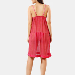 Be You Self Design Nightdress With Robe