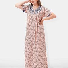 Be You Floral Printed Maxi Nightdress
