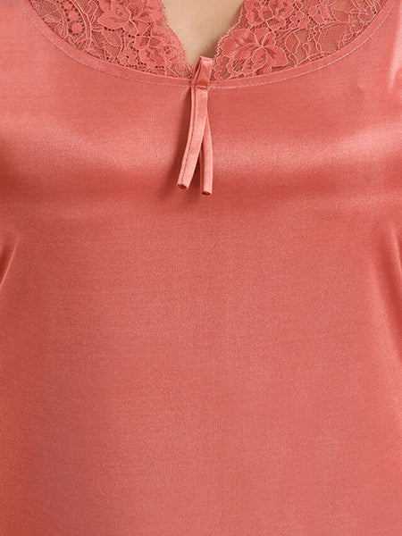 Be You 6 Piece Satin Maxi Nightdress