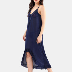 Be You Net Baby Doll With High-Low