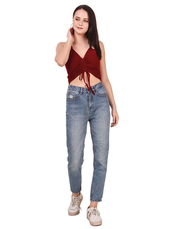 Be You Cotton Crop Top