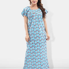 Be You Floral Printed Maxi Nightdress