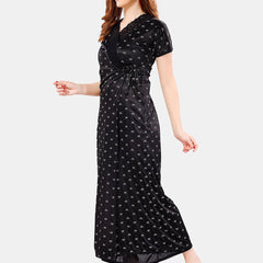 Be You Satin Maxi Nightdress With Robe