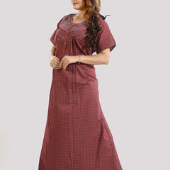 Be You Floral printed Maxi Nightdress