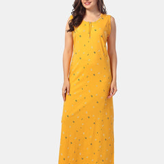 Be You Geometric Printed Maxi Nightdress
