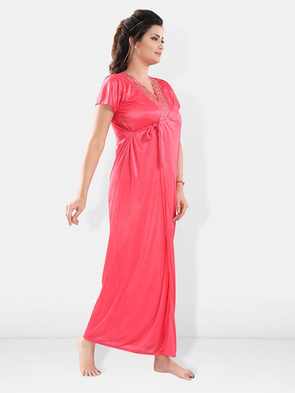 Be You Satin Nighty With Robe