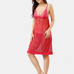 Be You Self Design Nightdress With Robe